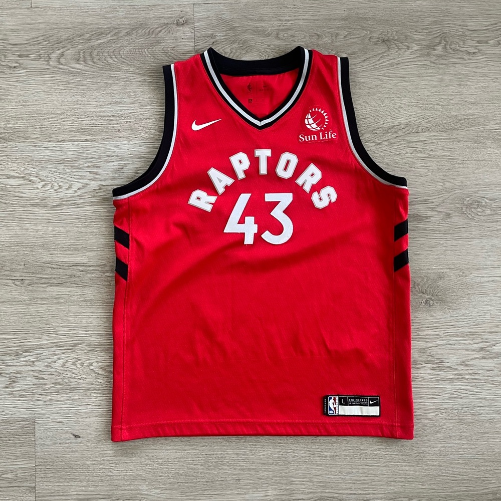 Nike Red Raptors #43 Pascal Siakam Kids Jersey